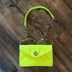 Tory Burch Neon Snake Crossbody